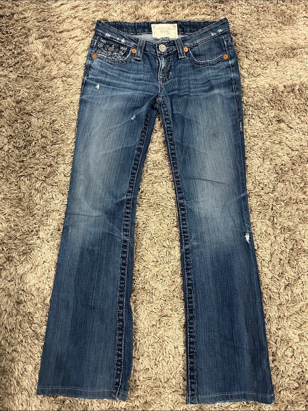 Big Star Women's Dark Blue Flared Jeans. “Liv”